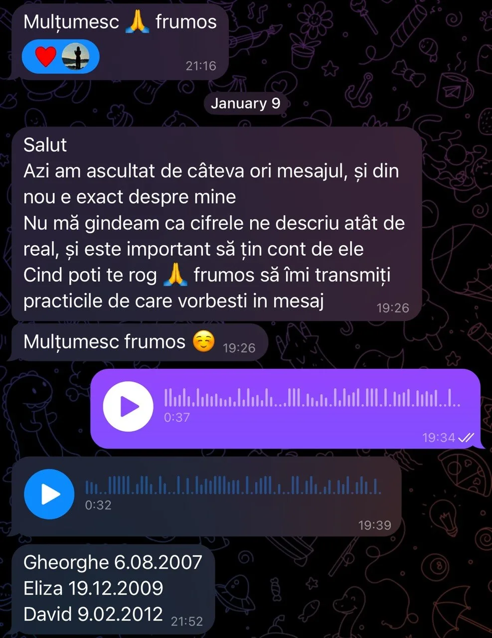 Скриншот отзыва клиента KARMANUMBERS 18